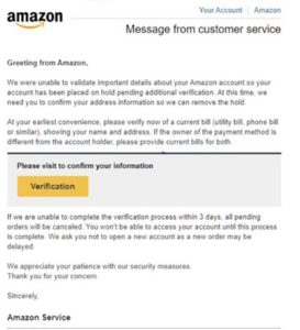 Amazon scam texts, emails and phone calls - That's Fake